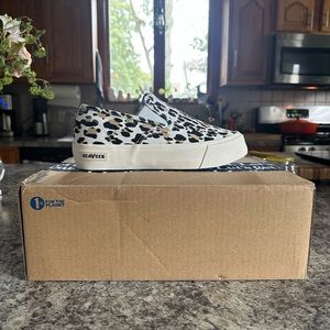 Baja Slip On Platform in Leapard